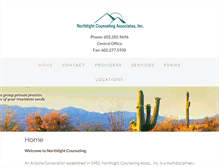 Tablet Screenshot of northlightcounseling.net